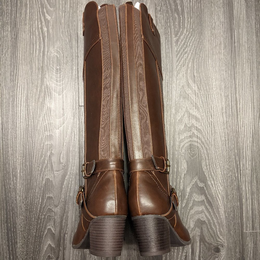 Indigo Rd Brown Long Boots - Picture 4 of 6